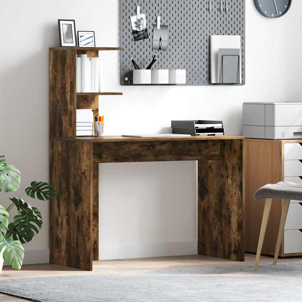 Schreibtisch Geräucherte Eiche 102 x 50 x 124 cm Holzwerkstoff