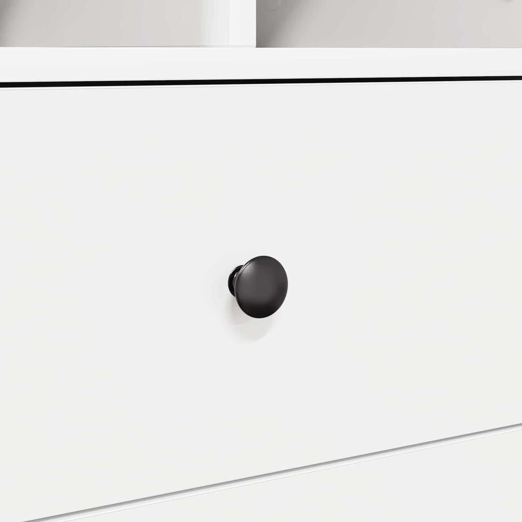 Highboard mit Schubladen Weiß 45,5 x 34 x 127 cm