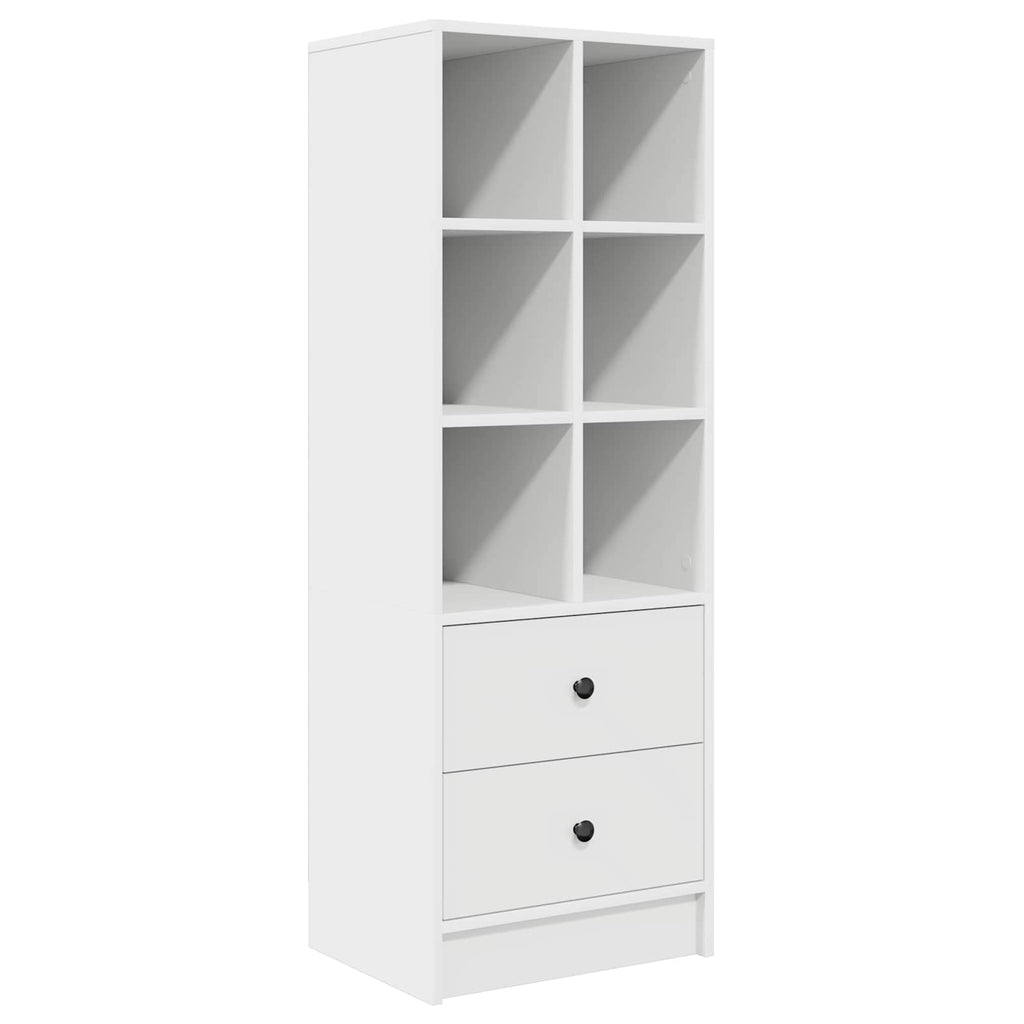 Highboard mit Schubladen Weiß 45,5 x 34 x 127 cm