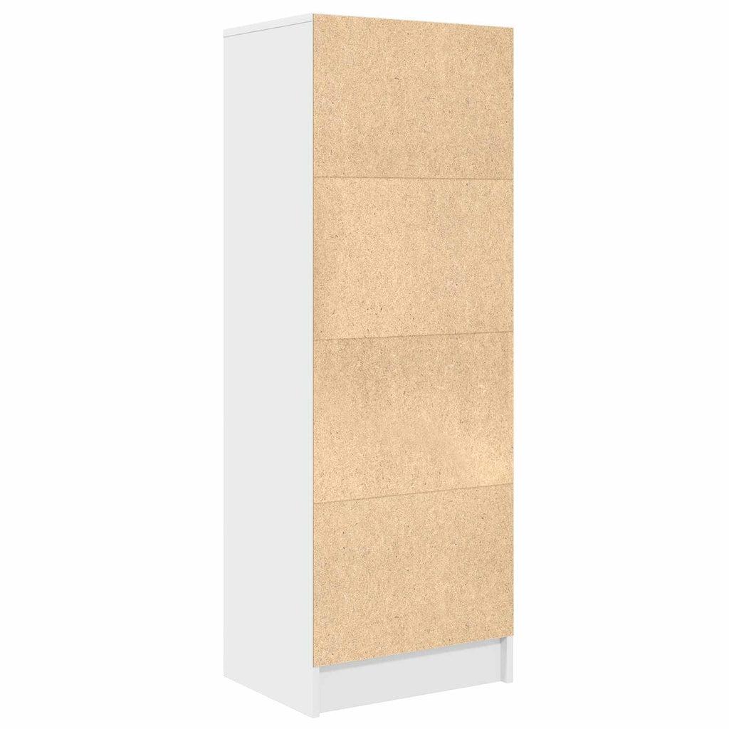 Highboard mit Schubladen Weiß 45,5 x 34 x 127 cm