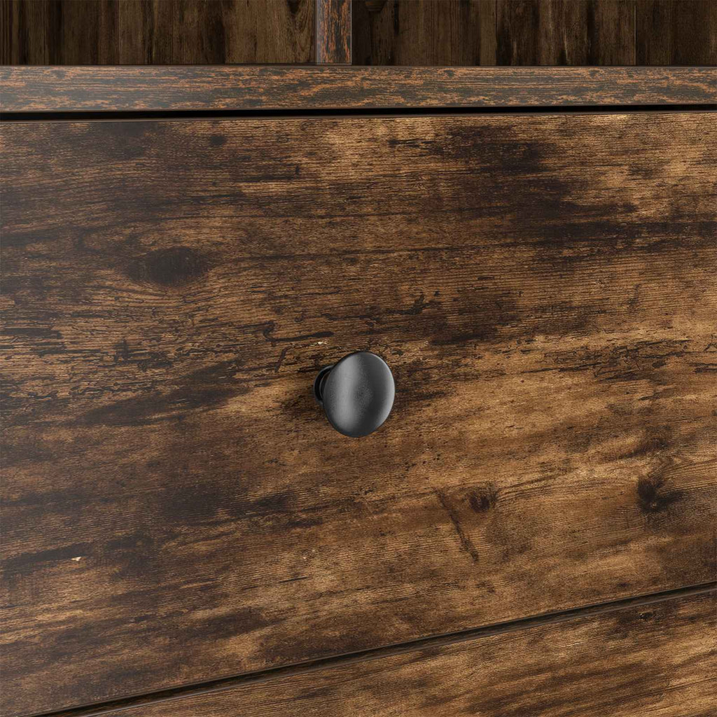 Highboard mit Schubladen Geräucherte Eiche 45,5 x 34 x 127 cm