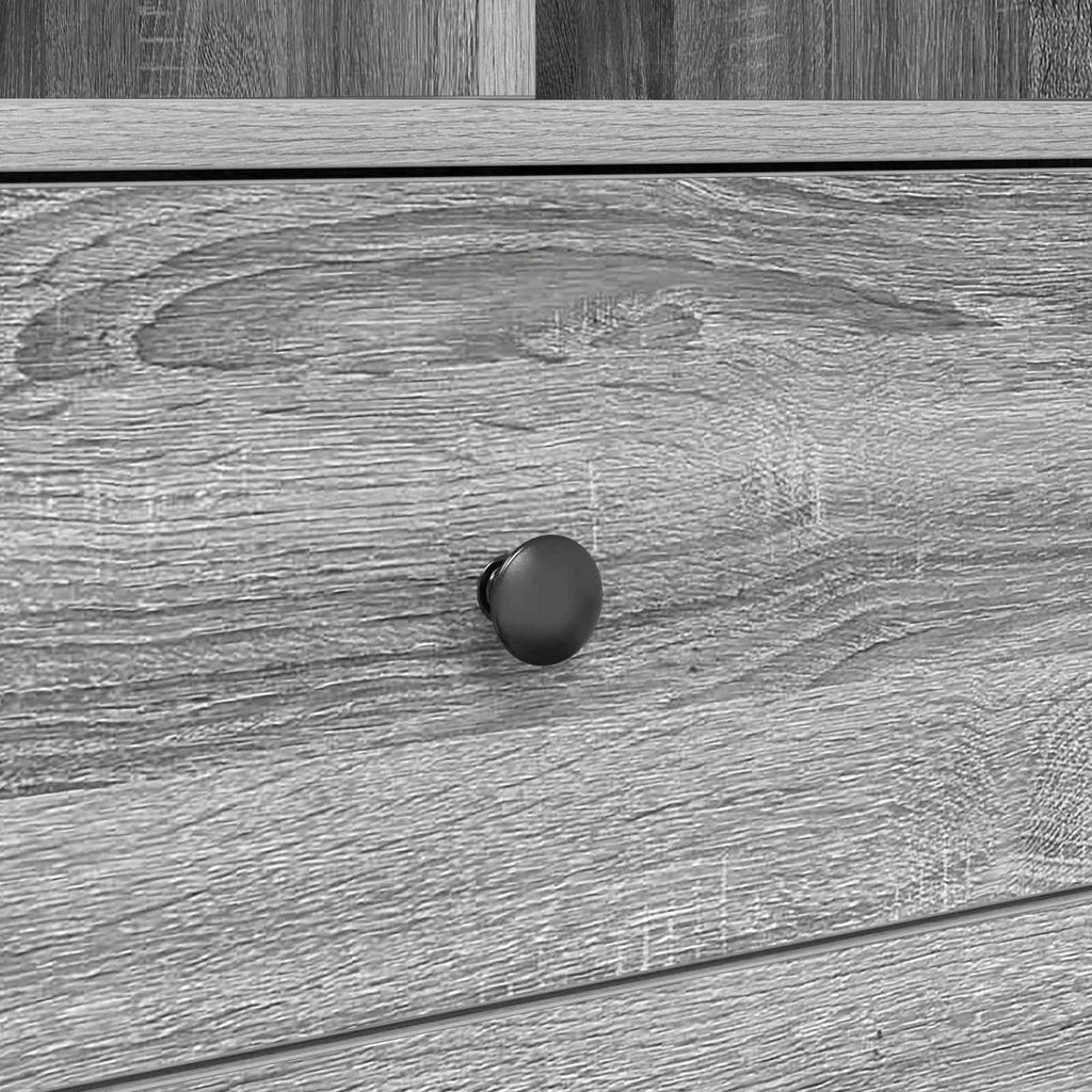 Highboard mit Schubladen Graues Sonoma 45,5 x 34 x 127 cm
