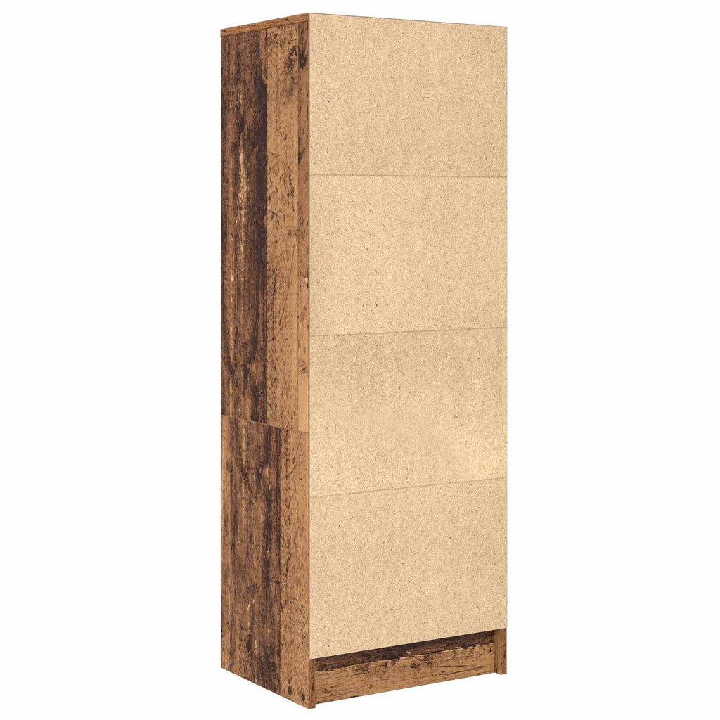 Highboard mit Schubladen Altholz 45,5 x 34 x 127 cm