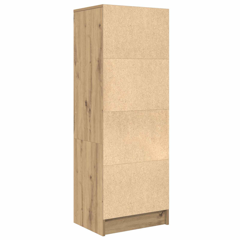 Highboard mit Schubladen Artisan-Eiche 45,5 x 34 x 127 cm
