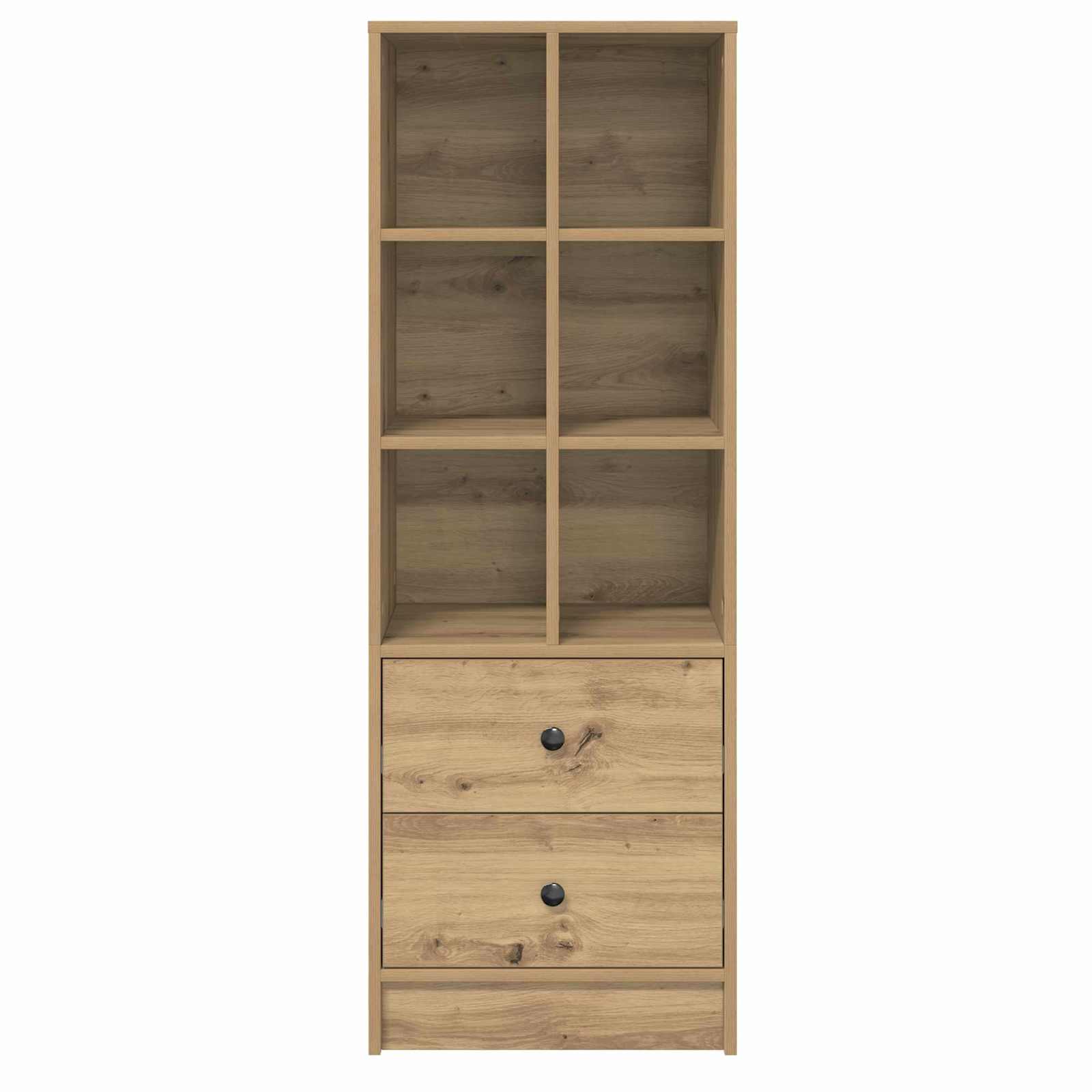 Highboard mit Schubladen Artisan-Eiche 45,5 x 34 x 127 cm