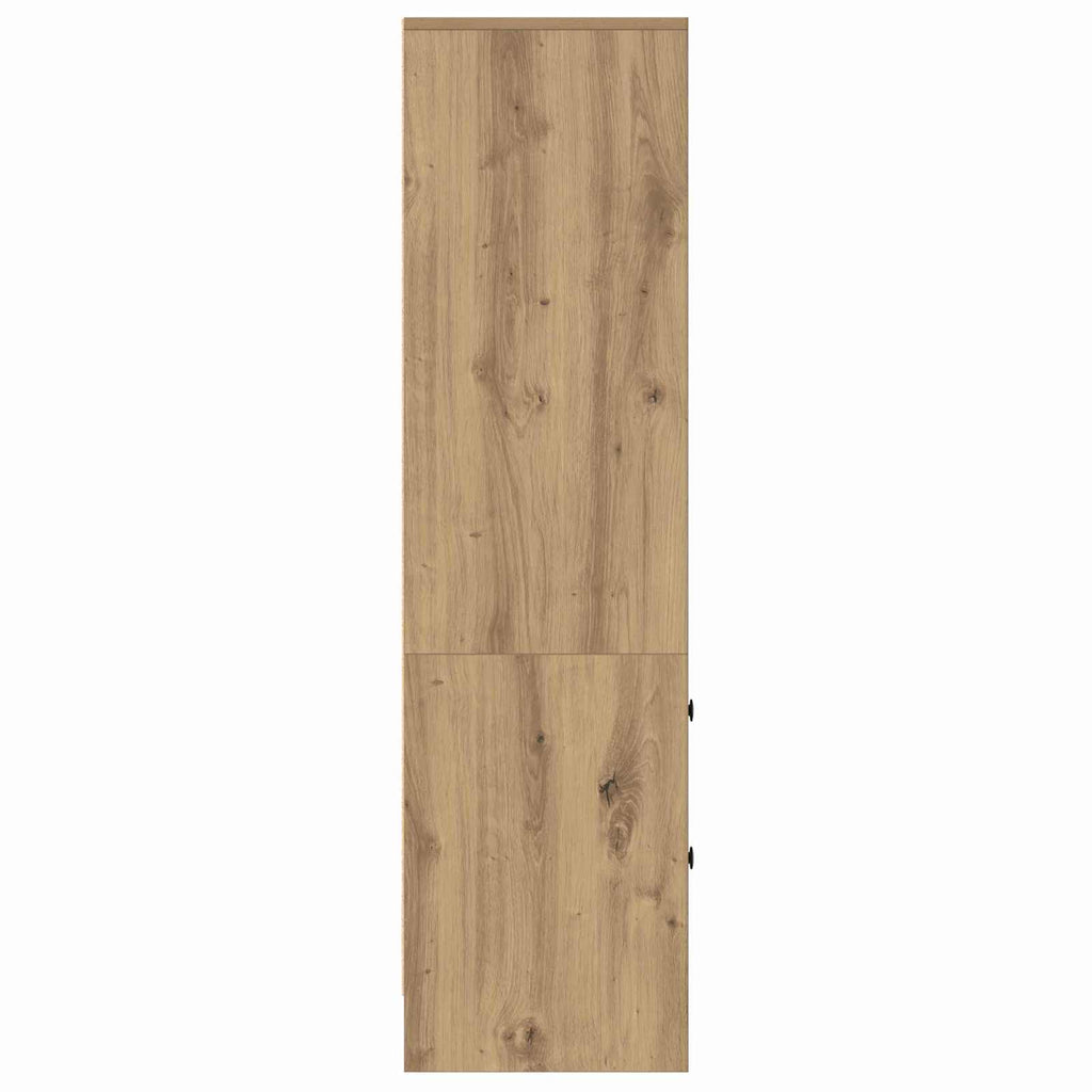 Highboard mit Schubladen Artisan-Eiche 45,5 x 34 x 127 cm
