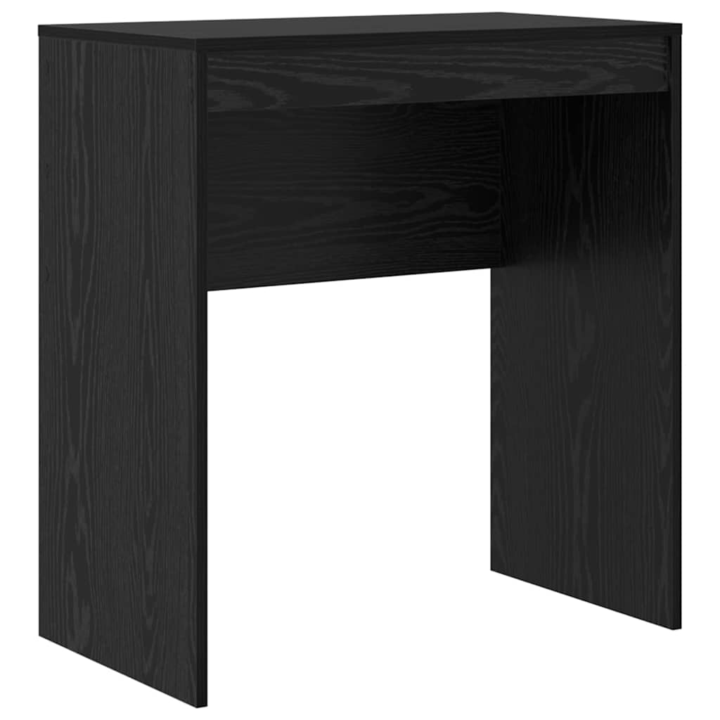 Schreibtisch Schwarz Eichen-Optik 70 x 40 x 76 cm