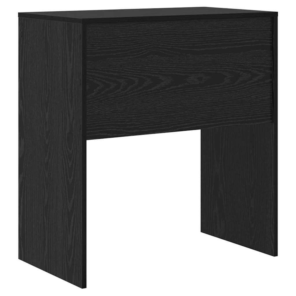 Schreibtisch Schwarz Eichen-Optik 70 x 40 x 76 cm