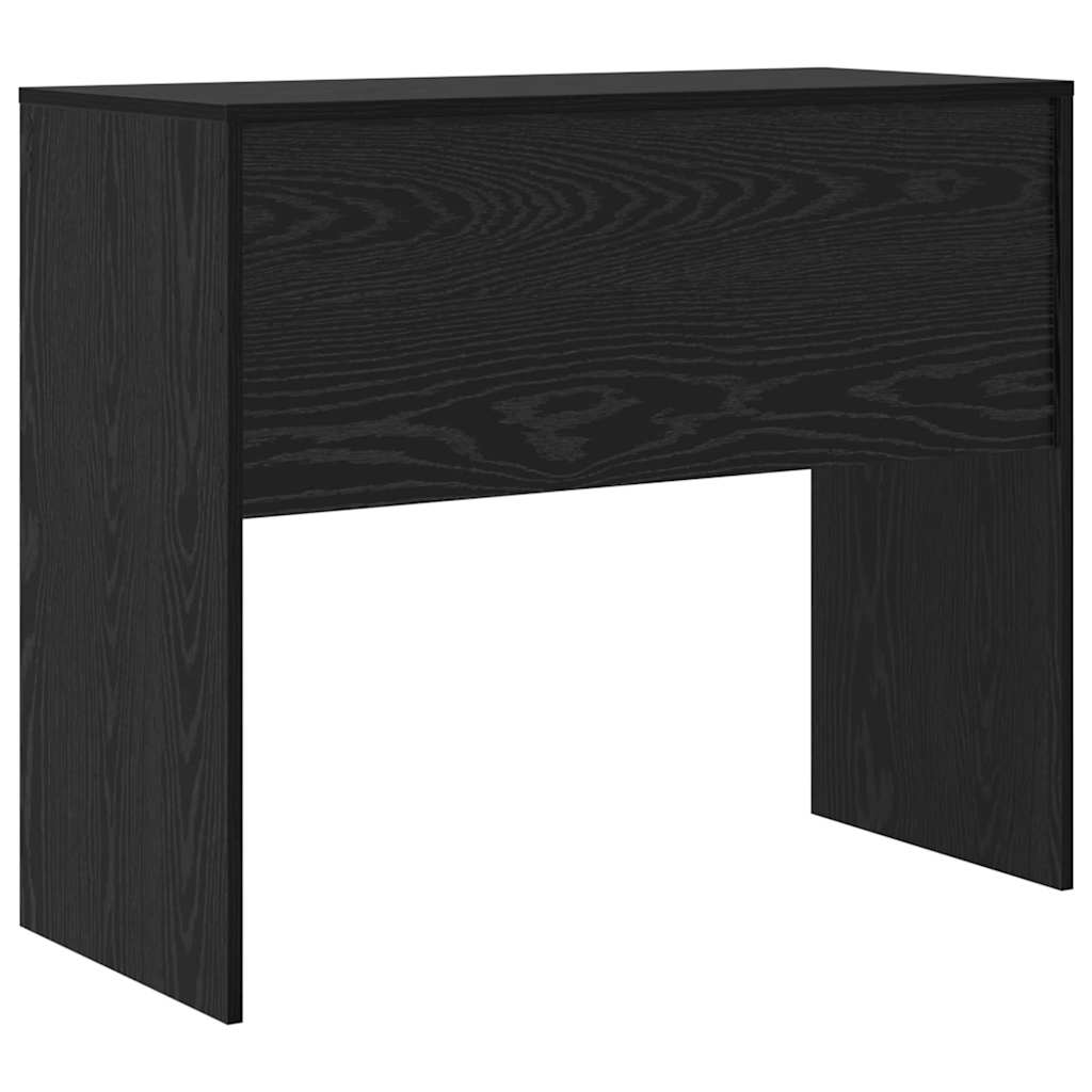 Schreibtisch Schwarz Eichen-Optik 90 x 40 x 76 cm