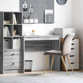 Schreibtisch Graues Sonoma 90 x 40 x 76 cm
