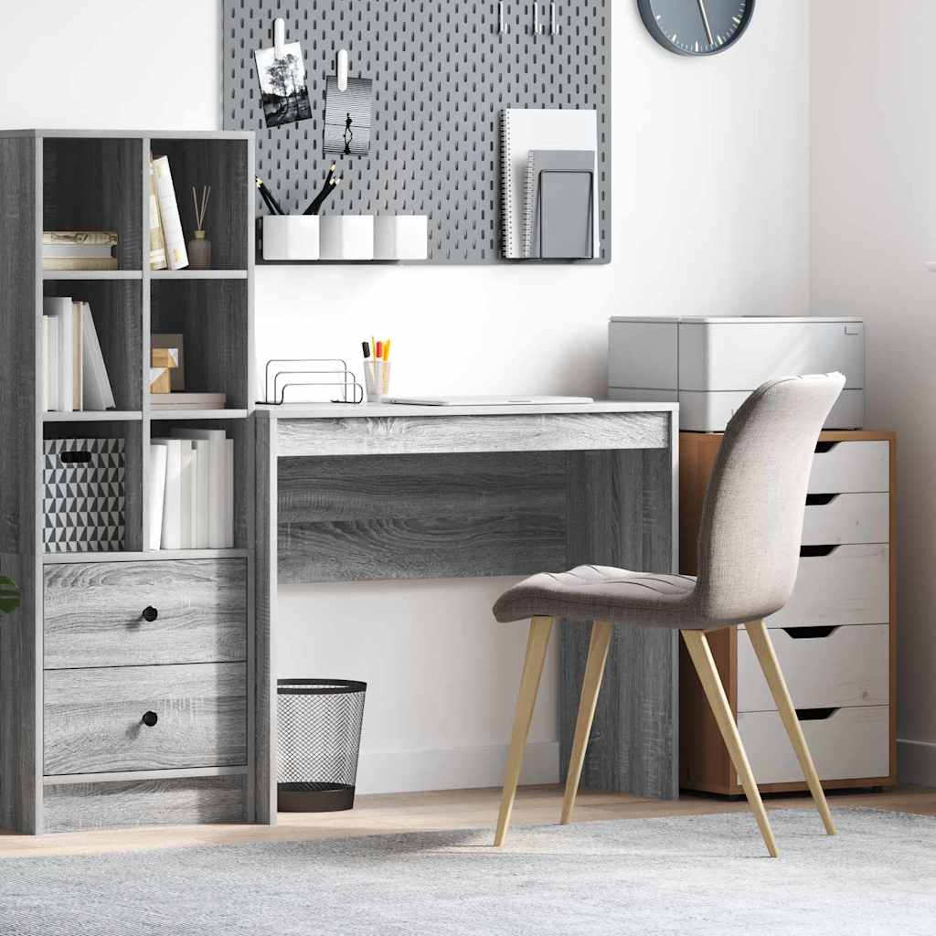 Schreibtisch Graues Sonoma 90 x 40 x 76 cm