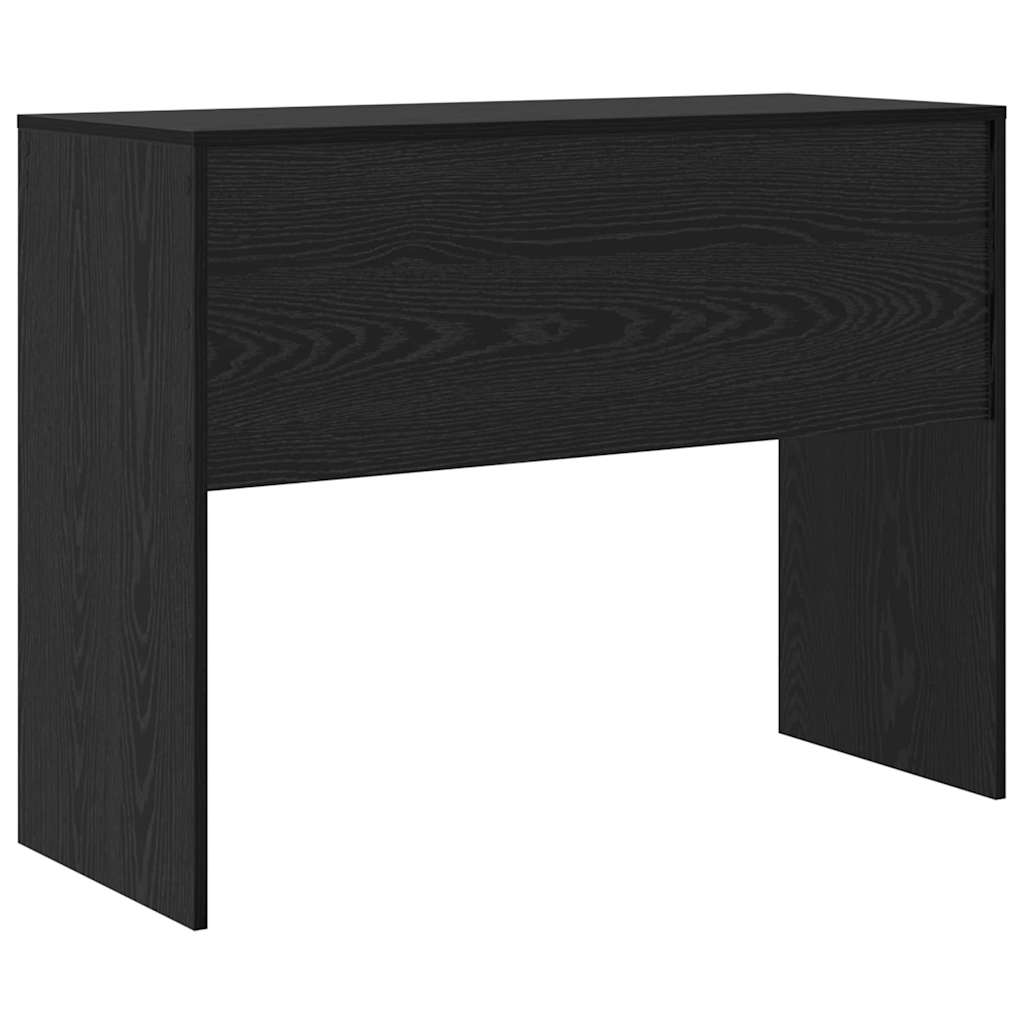 Schreibtisch Schwarz Eichen-Optik 100 x 40 x 76 cm