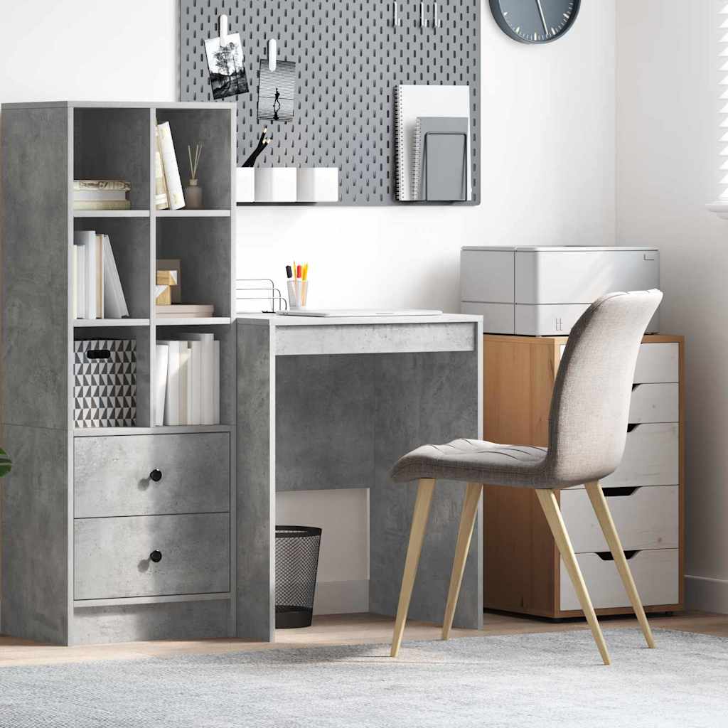 Schreibtisch Beton Grau 60 x 50 x 76 cm