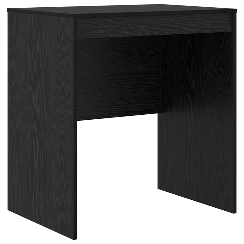 Schreibtisch Schwarz Eichen-Optik 70 x 50 x 76 cm