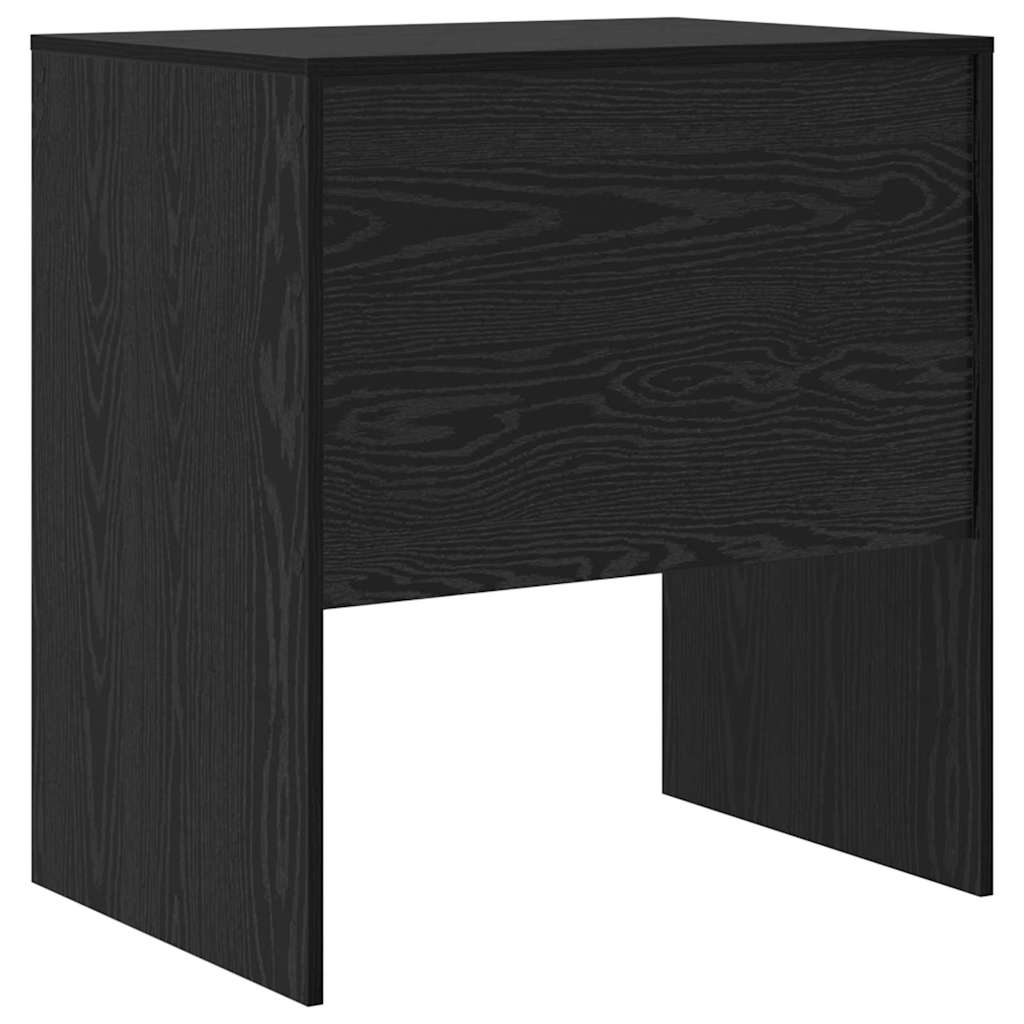 Schreibtisch Schwarz Eichen-Optik 70 x 50 x 76 cm