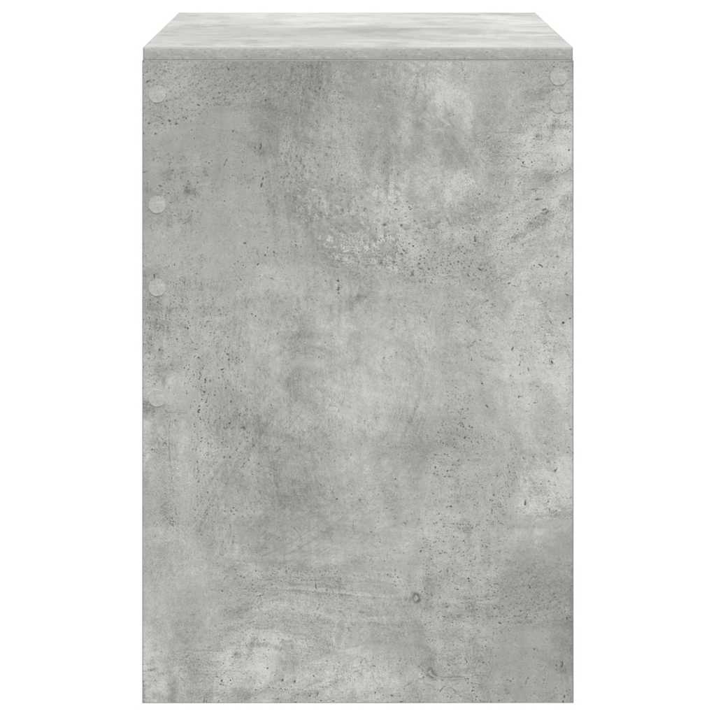 Schreibtisch Beton Grau 80 x 50 x 76 cm