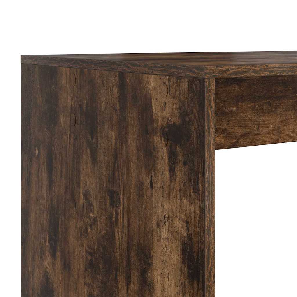Schreibtisch mit Regal Geräucherte Eiche 108 x 55 x 103.5 cm