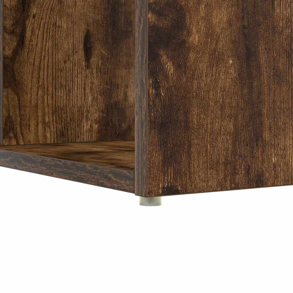Schreibtisch mit Regal Geräucherte Eiche 108 x 55 x 103.5 cm