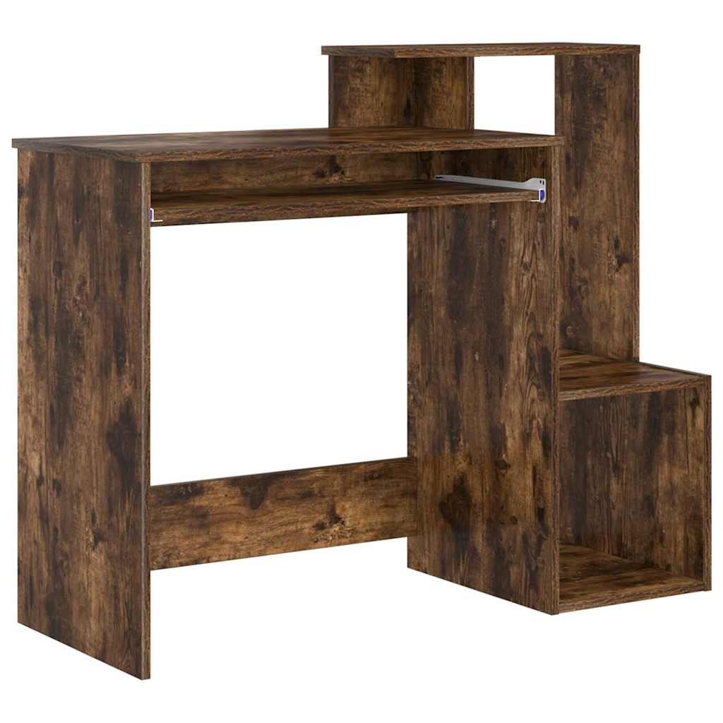 Schreibtisch Geräucherte Eiche 106 x 41 x 88.5 cm Holzwerkstoff