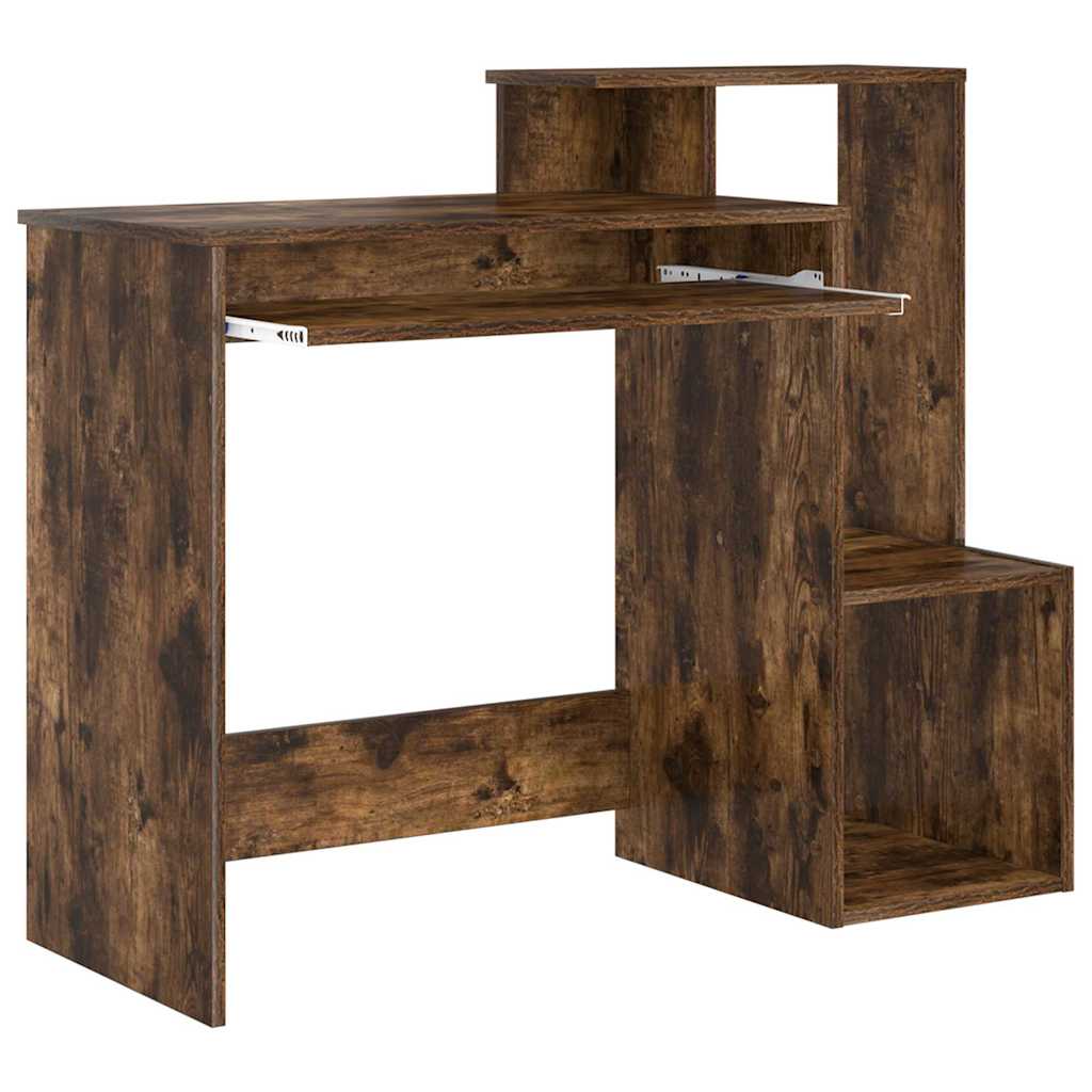 Schreibtisch Geräucherte Eiche 106 x 41 x 88.5 cm Holzwerkstoff