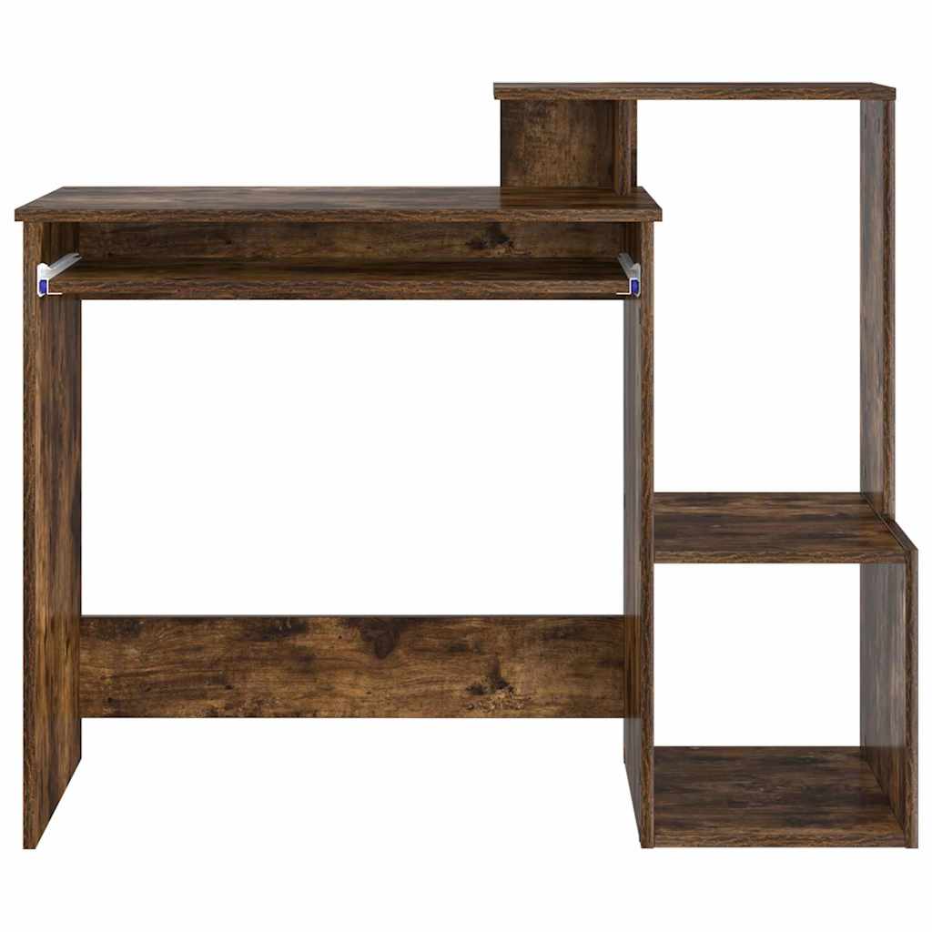 Schreibtisch Geräucherte Eiche 106 x 41 x 88.5 cm Holzwerkstoff