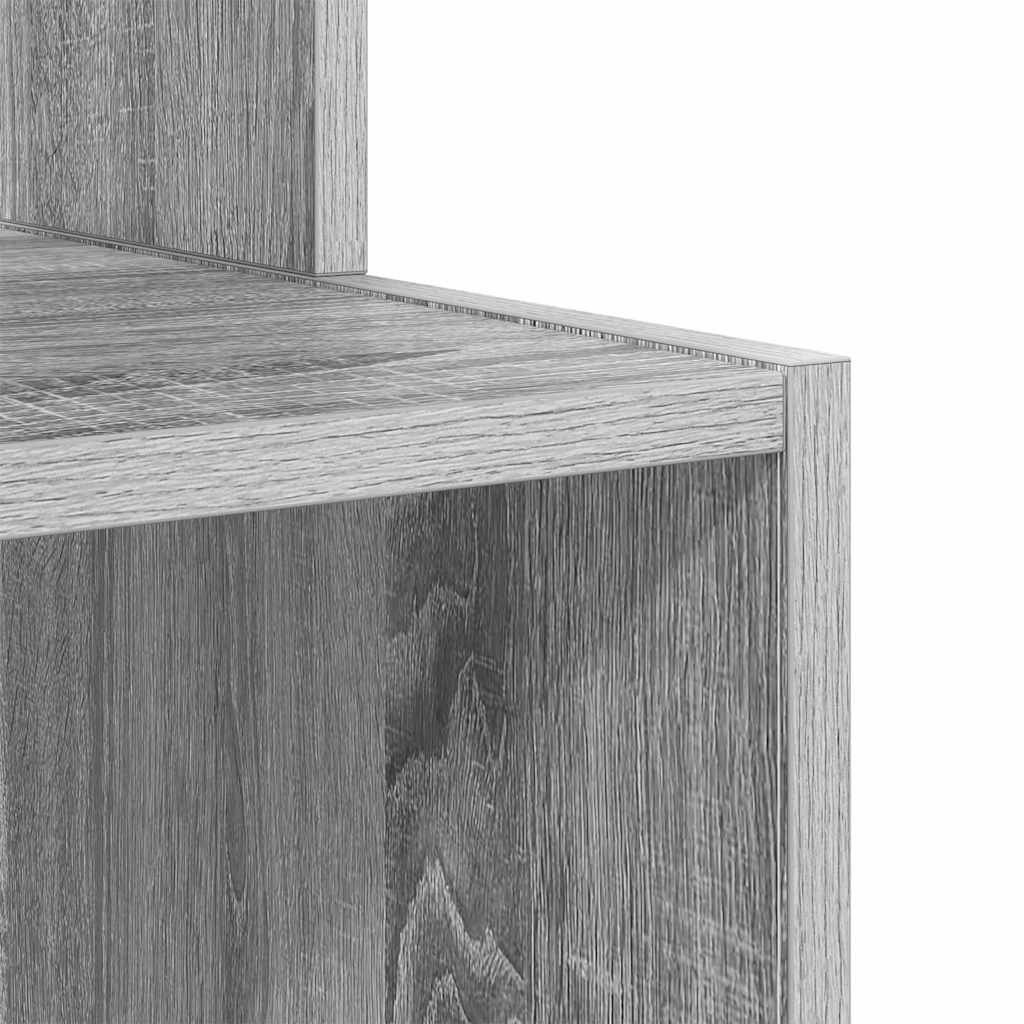 Schreibtisch Graues Sonoma 106 x 41 x 88.5 cm Holzwerkstoff