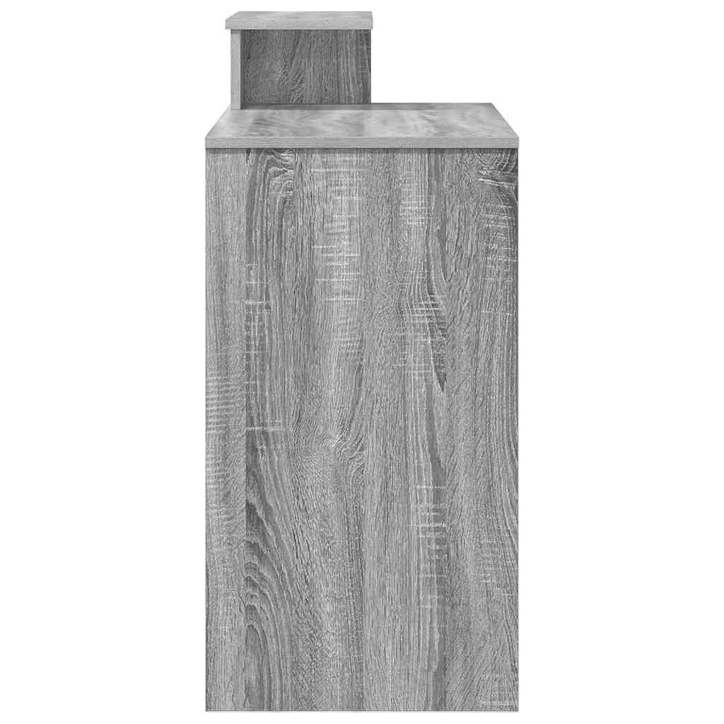 Schreibtisch Graues Sonoma 106 x 41 x 88.5 cm Holzwerkstoff