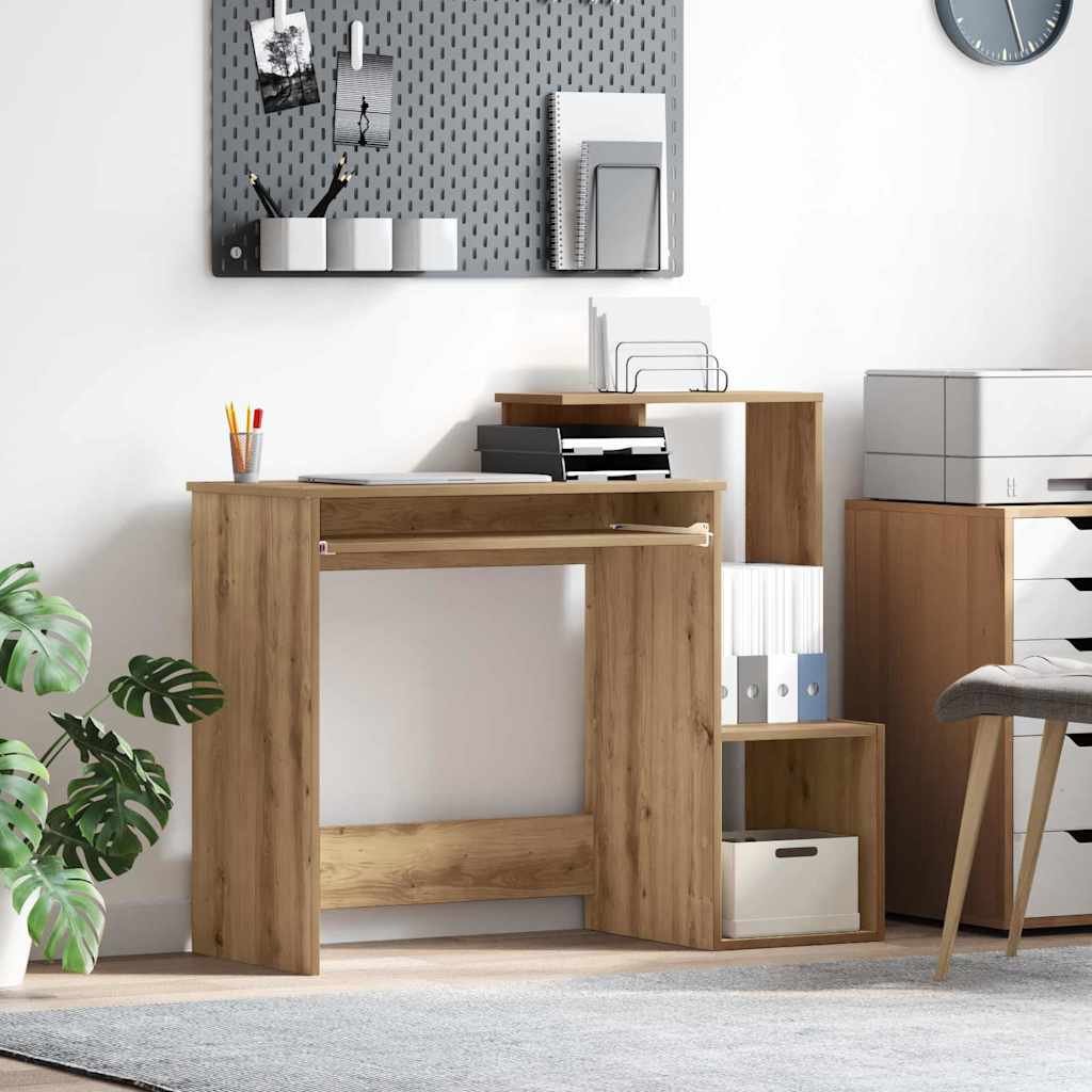 Schreibtisch Artisan-Eiche 106 x 41 x 88.5 cm Holzwerkstoff