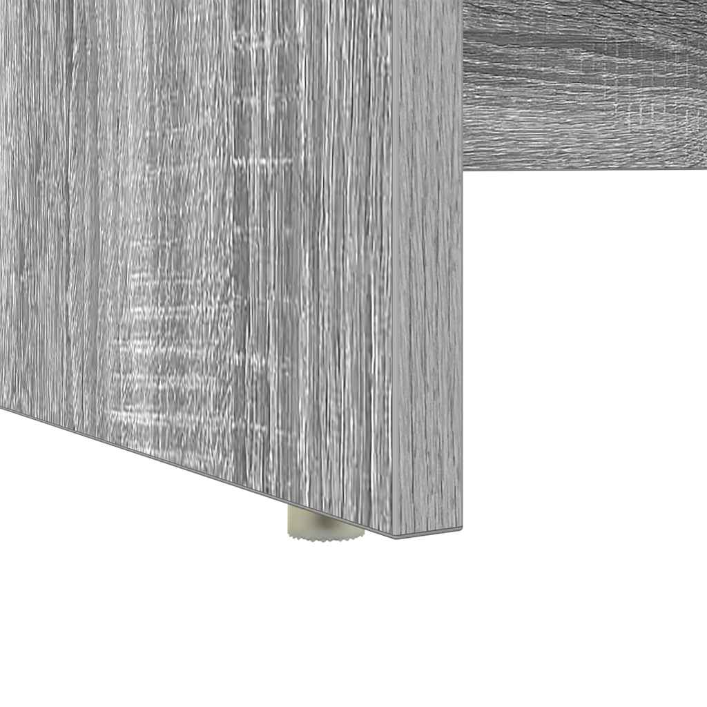 Schreibtisch Graues Sonoma 120,5 x 44 x 88,5 cm Holzwerkstoff