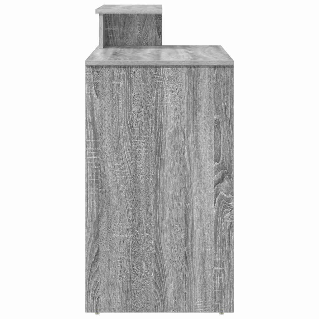 Schreibtisch Graues Sonoma 120,5 x 44 x 88,5 cm Holzwerkstoff