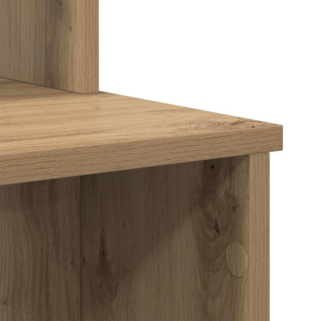 Schreibtisch Artisan-Eiche 120,5 x 44 x 88,5 cm Holzwerkstoff