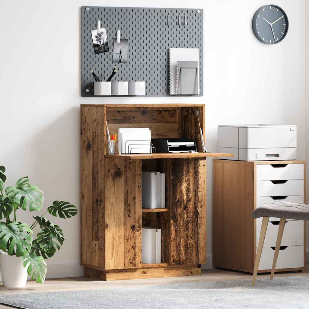 Schreibtisch Altholz 71.5 x 31.5 x 106.5 cm Holzwerkstoff