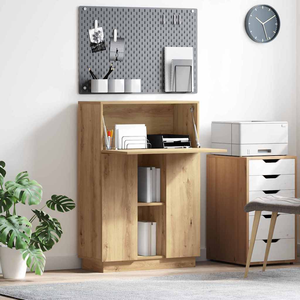 Schreibtisch Artisan-Eiche 71.5 x 31.5 x 106.5 cm Holzwerkstoff