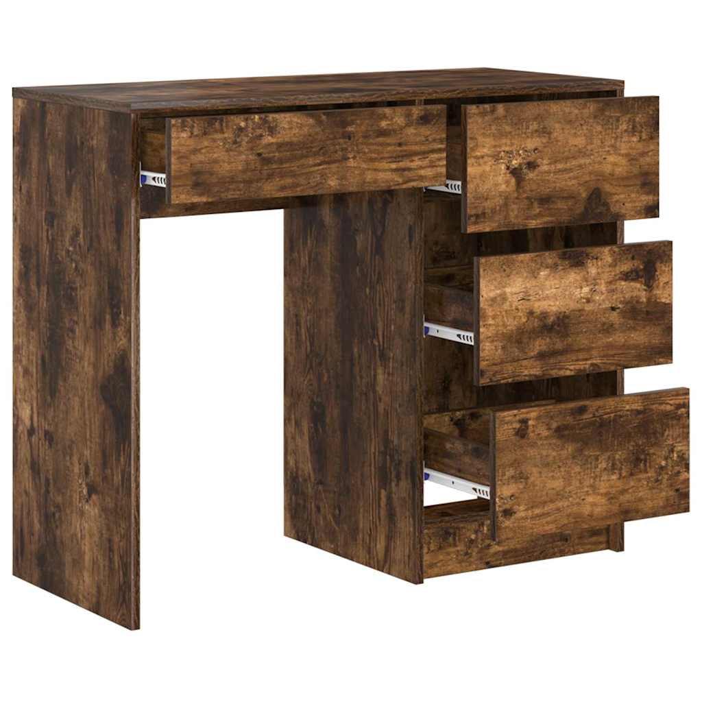 Schreibtisch Geräucherte Eiche 90 x 37,5 x 75 cm Holzwerkstoff