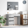 Schreibtisch Graues Sonoma 90 x 37,5 x 75 cm Holzwerkstoff
