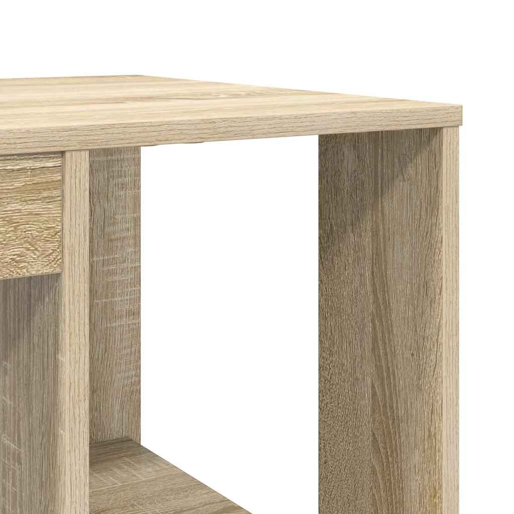 Schreibtisch Sonoma-Eiche 130 x 50,5 x 75 cm Holzwerkstoff