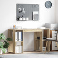 Schreibtisch Sonoma-Eiche 130 x 50,5 x 75 cm Holzwerkstoff