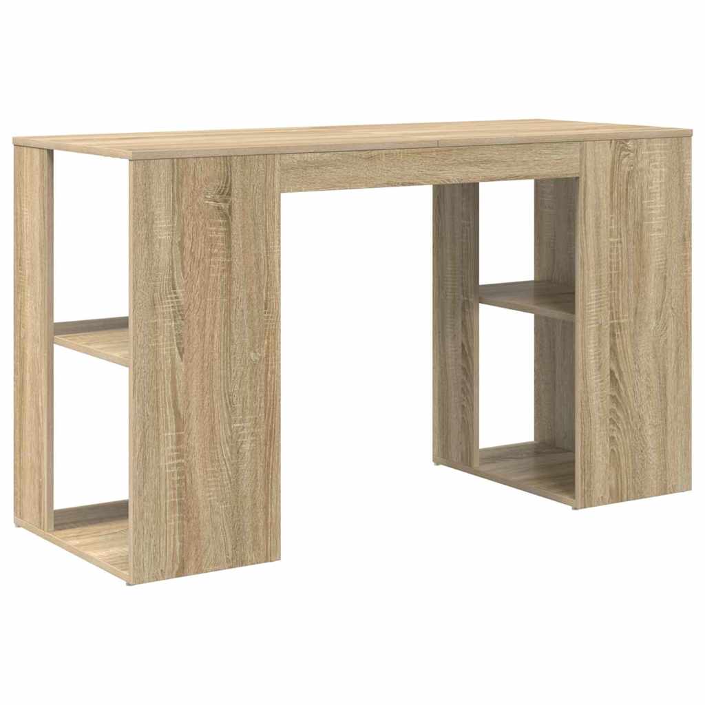 Schreibtisch Sonoma-Eiche 130 x 50,5 x 75 cm Holzwerkstoff