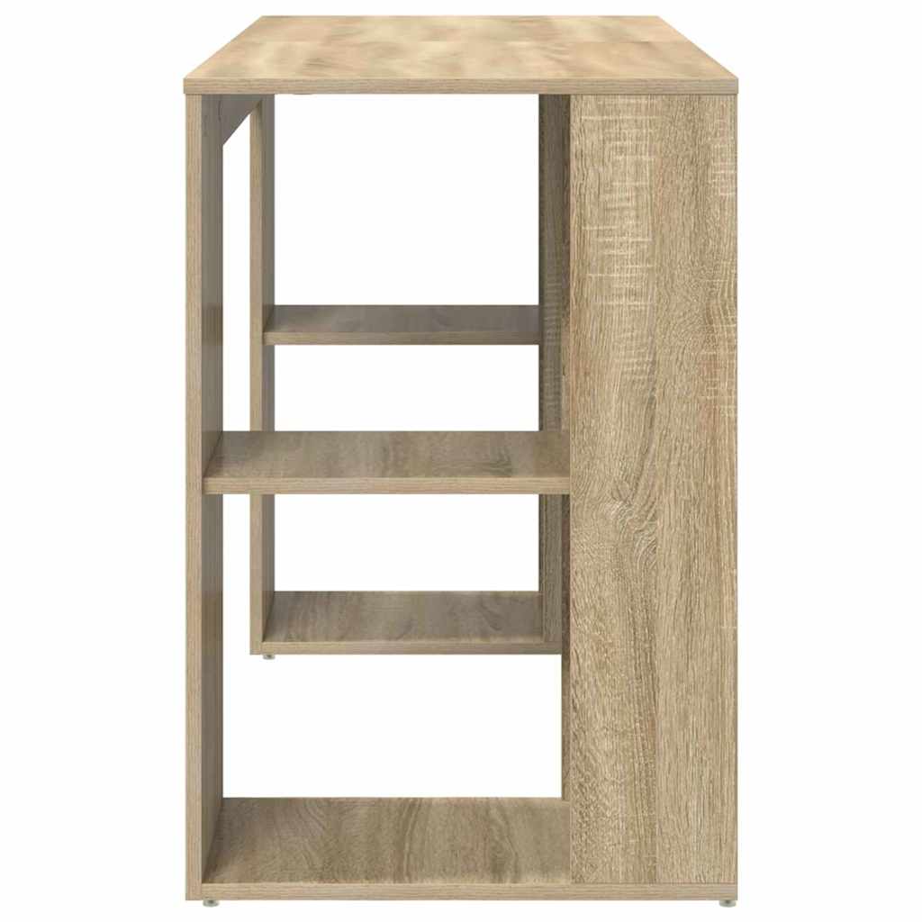 Schreibtisch Sonoma-Eiche 130 x 50,5 x 75 cm Holzwerkstoff