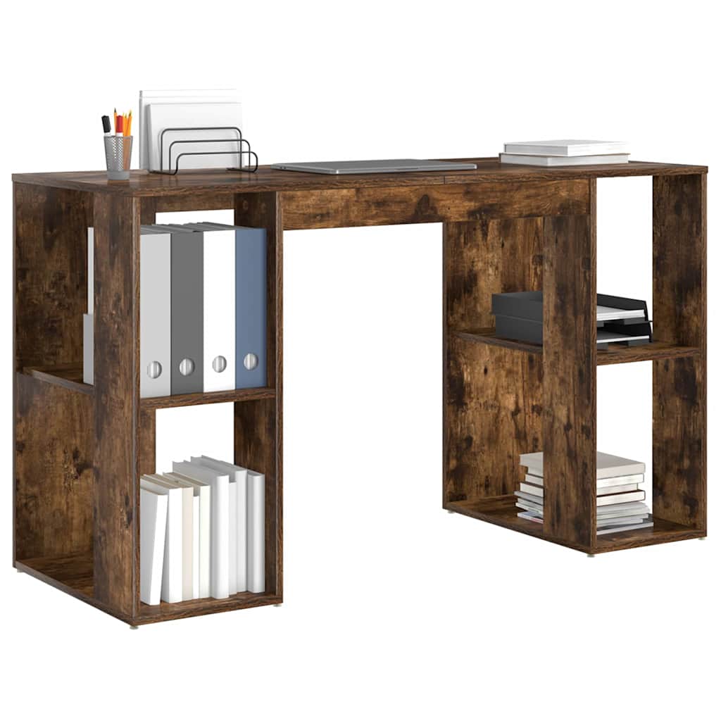 Schreibtisch Geräucherte Eiche 130 x 50,5 x 75 cm Holzwerkstoff