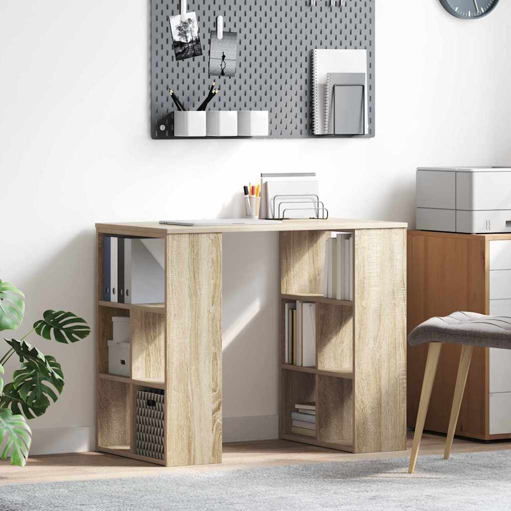 Schreibtisch Sonoma-Eiche 90 x 50 x 75 cm Holzwerkstoff
