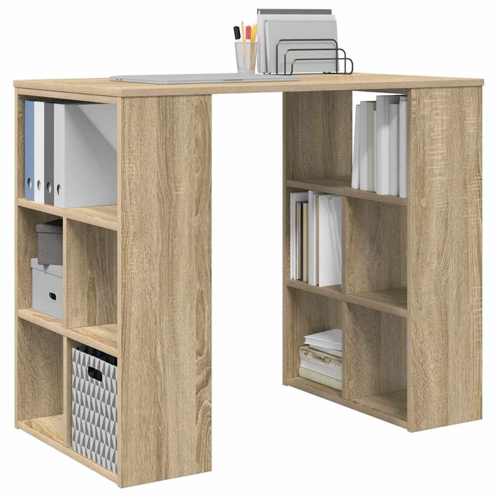 Schreibtisch Sonoma-Eiche 90 x 50 x 75 cm Holzwerkstoff