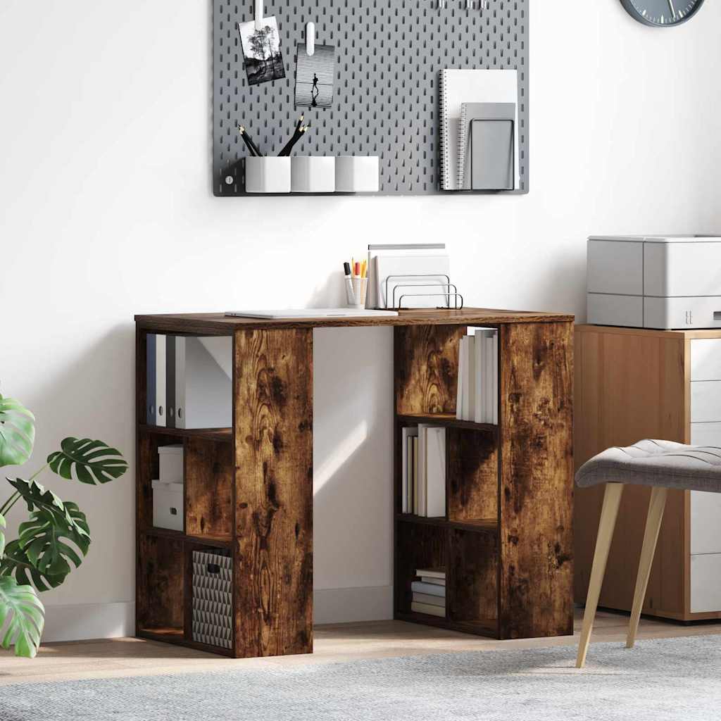 Schreibtisch Geräucherte Eiche 90 x 50 x 75 cm Holzwerkstoff