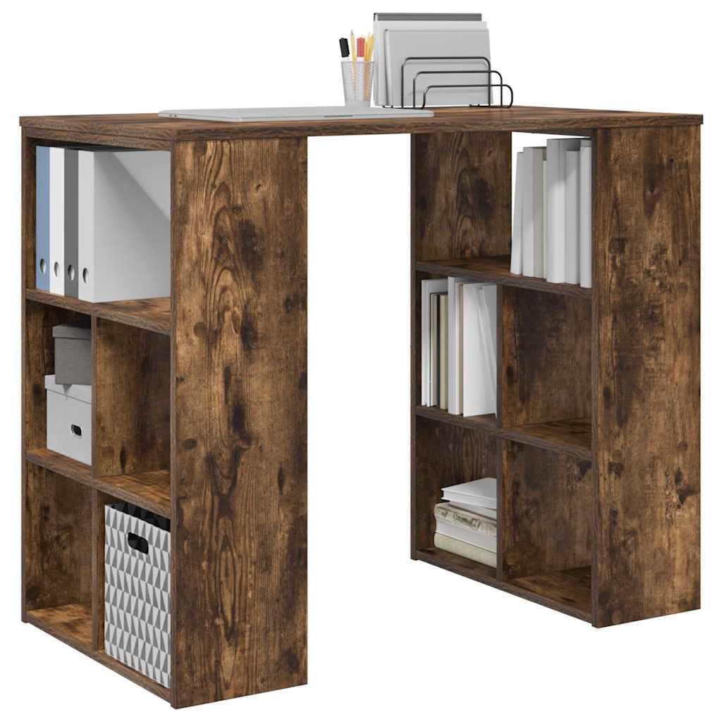 Schreibtisch Geräucherte Eiche 90 x 50 x 75 cm Holzwerkstoff