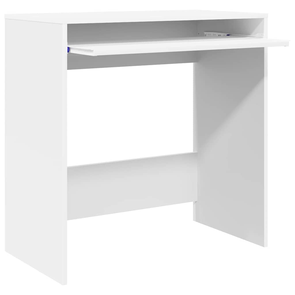Schreibtisch mit Speicher Weiß 77,5 x 43 x 79 cm Holzwerkstoff