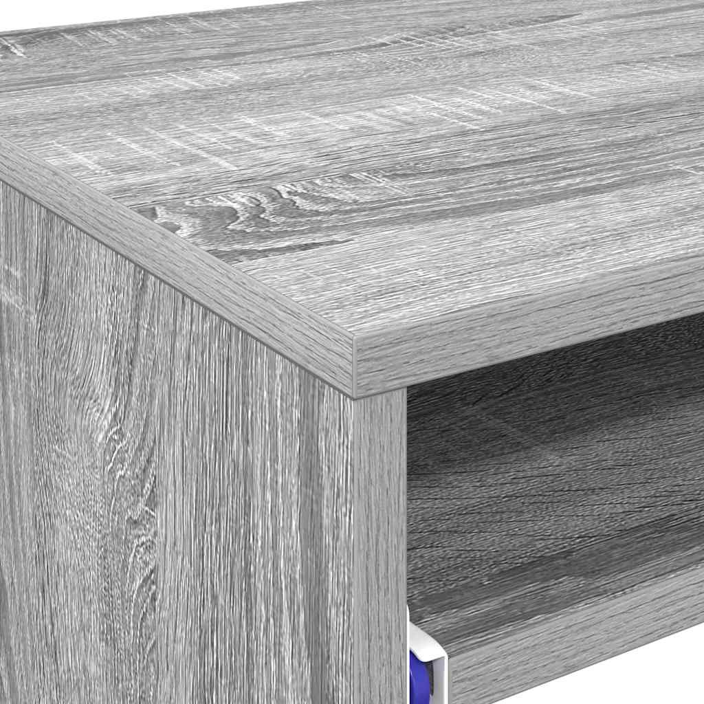 Schreibtisch Graues Sonoma 77,5 x 43 x 79 cm Holzwerkstoff