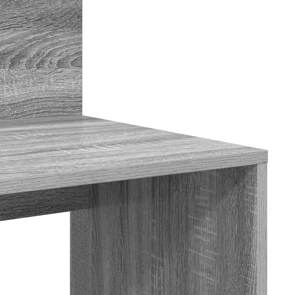 Schreibtisch Graues Sonoma 90 x 48 x 101,5 cm Holzwerkstoff