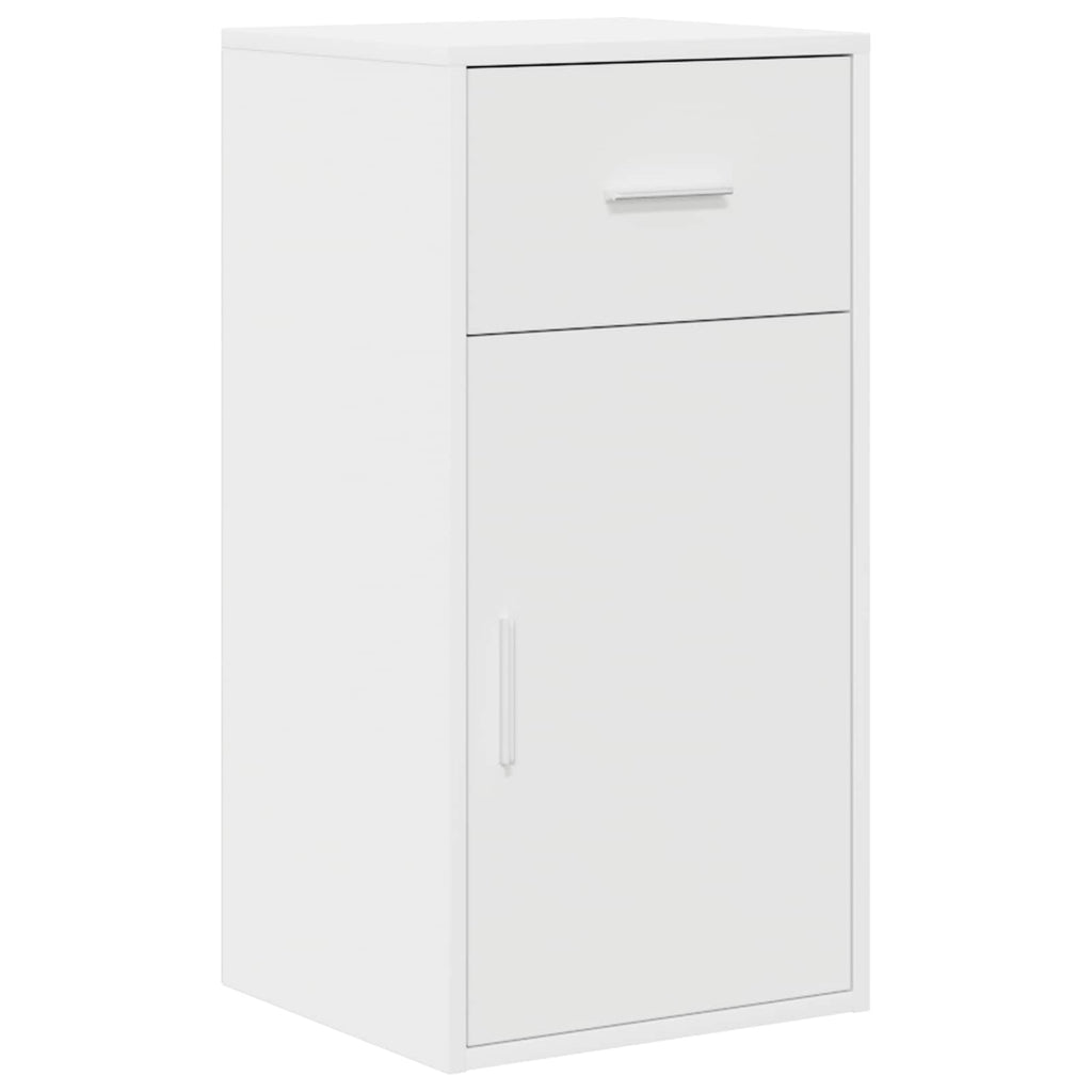 Sideboard mit Schubladen Weiß 38 x 34 x 75 cm