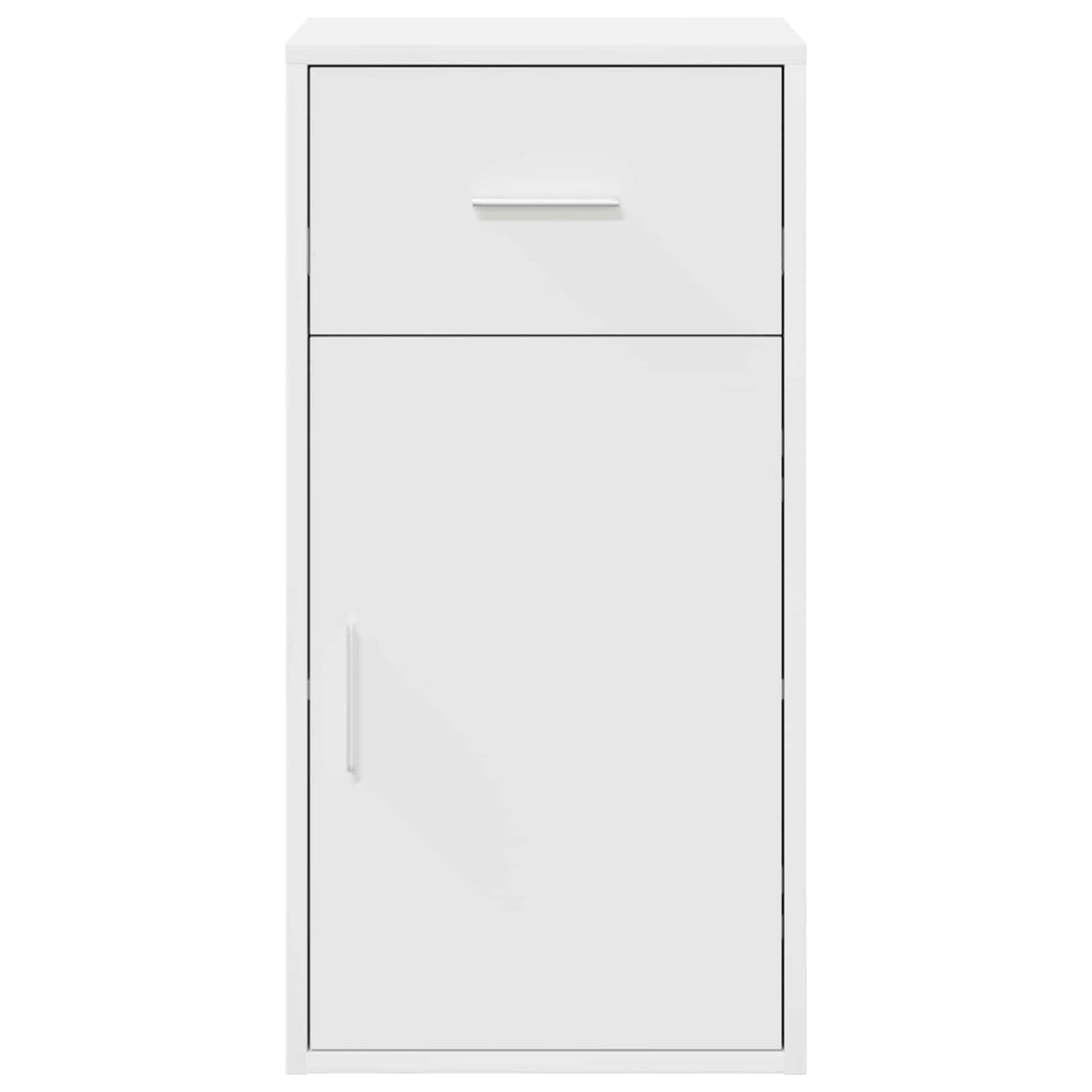 Sideboard mit Schubladen Weiß 38 x 34 x 75 cm
