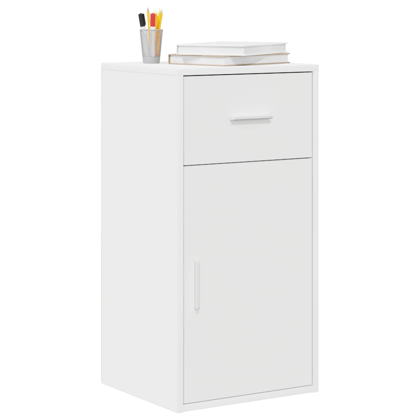 Sideboard mit Schubladen Weiß 38 x 34 x 75 cm